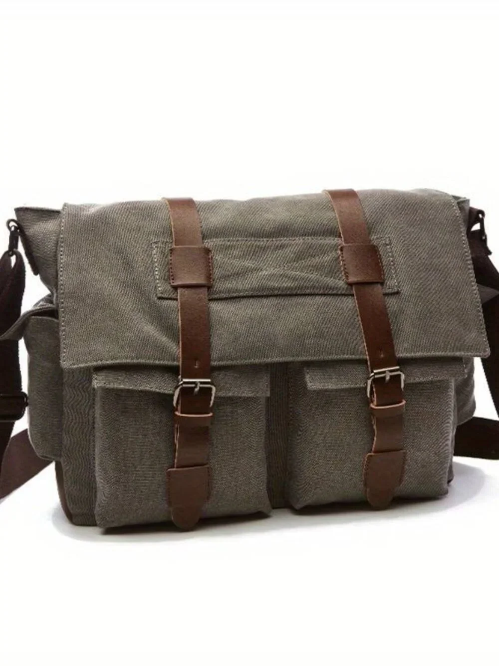 Canvas Retro Crossbody Bag Adjustable Strap Messenger